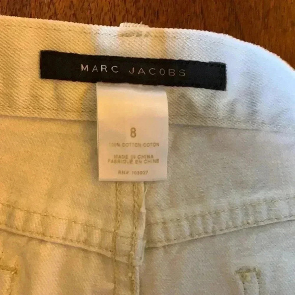 MARC JACOBS khaki denim skirt size 8 - Picture 3 of 4